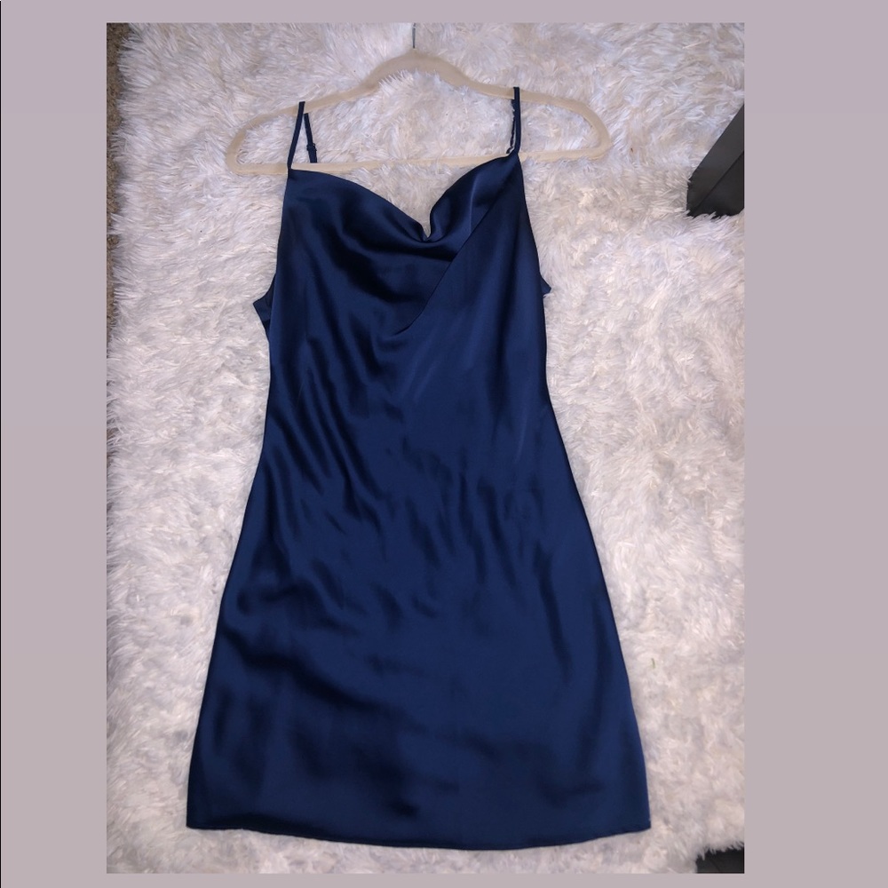 Urban outfitters mini silk dress